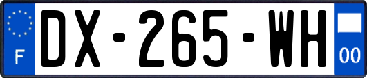 DX-265-WH