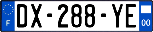 DX-288-YE