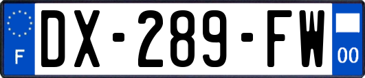 DX-289-FW