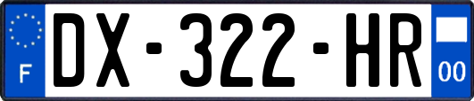 DX-322-HR