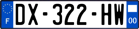 DX-322-HW