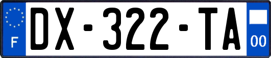 DX-322-TA