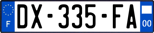DX-335-FA