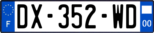 DX-352-WD