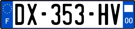 DX-353-HV