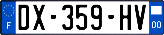 DX-359-HV