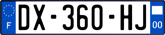 DX-360-HJ