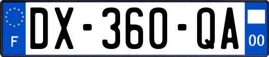 DX-360-QA