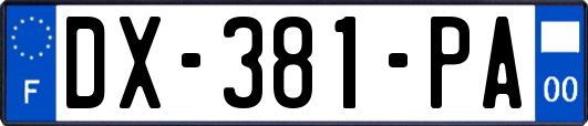 DX-381-PA
