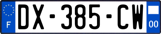 DX-385-CW