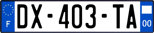DX-403-TA