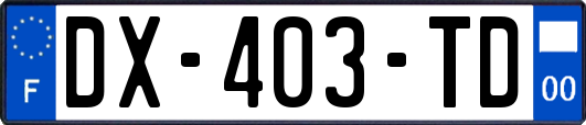 DX-403-TD