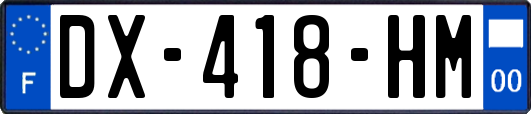 DX-418-HM
