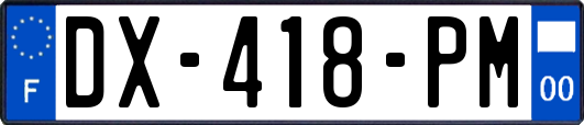 DX-418-PM