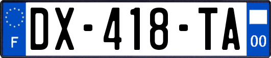 DX-418-TA