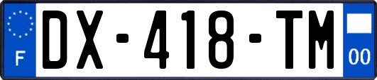 DX-418-TM