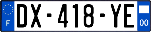 DX-418-YE