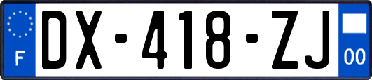 DX-418-ZJ