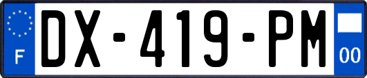 DX-419-PM