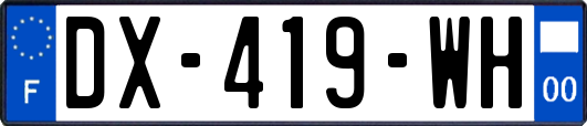 DX-419-WH