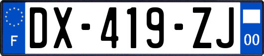 DX-419-ZJ