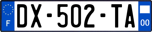 DX-502-TA