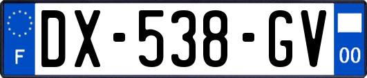 DX-538-GV