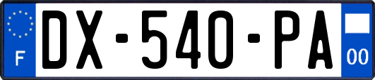 DX-540-PA