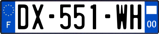 DX-551-WH