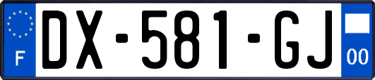 DX-581-GJ