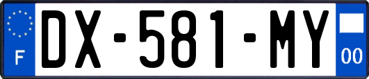 DX-581-MY