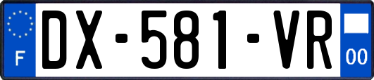 DX-581-VR
