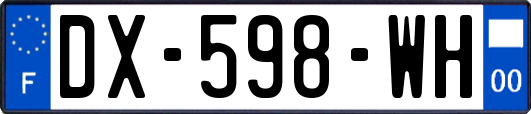DX-598-WH