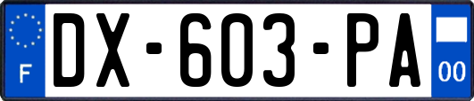 DX-603-PA