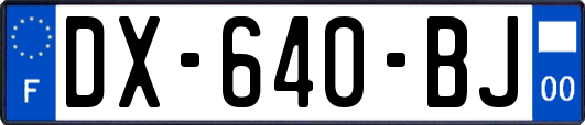 DX-640-BJ