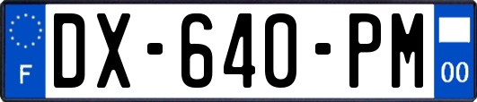 DX-640-PM