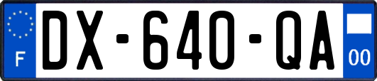 DX-640-QA
