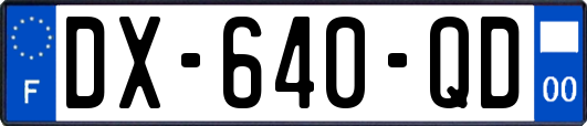 DX-640-QD