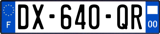 DX-640-QR