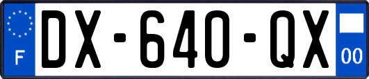 DX-640-QX