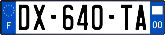 DX-640-TA