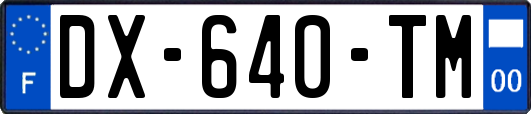 DX-640-TM