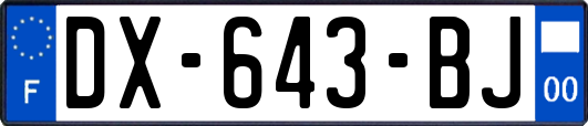 DX-643-BJ