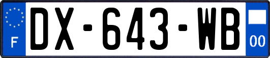 DX-643-WB
