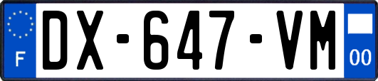 DX-647-VM