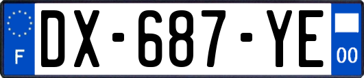 DX-687-YE