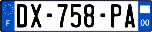 DX-758-PA