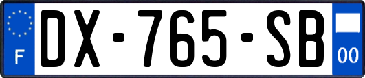 DX-765-SB