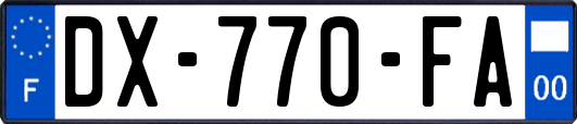 DX-770-FA