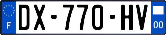 DX-770-HV